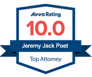 Avvo Rating | 10.0 | Jeremy Jack Poet | Top Attorney